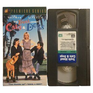 The Truth About Cats and Dogs VHS Uma Thurman Janeane Garofalo 1996